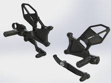 06+ Yamaha R6 Vortex V3 2.0 Rearsets - AmericanRBS