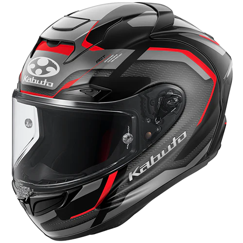 Kabuto F-17 GP Mips - Zestal - Flat Black/Red