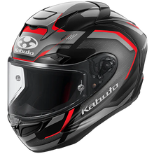Kabuto F-17 GP Mips - Zestal - Flat Black/Red