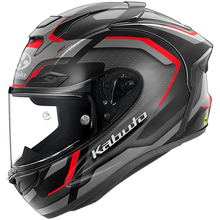 Kabuto F-17 GP Mips - Zestal - Flat Black/Red