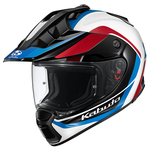 Kabuto Geosys GT Mips BLOCK - White Blue Red