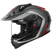 Kabuto Geosys GT Mips BLOCK - Flat Gunmetal Red