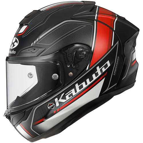 Kabuto F-17 GP Mips - Forte - Flat Black/Red