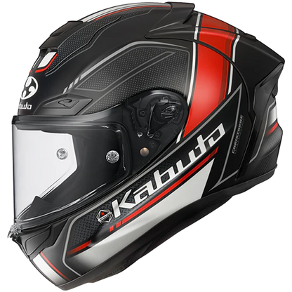 Kabuto F-17 GP Mips - Forte - Flat Black/Red