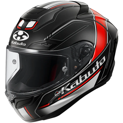 Kabuto F-17 GP Mips - Forte - Flat Black/Red