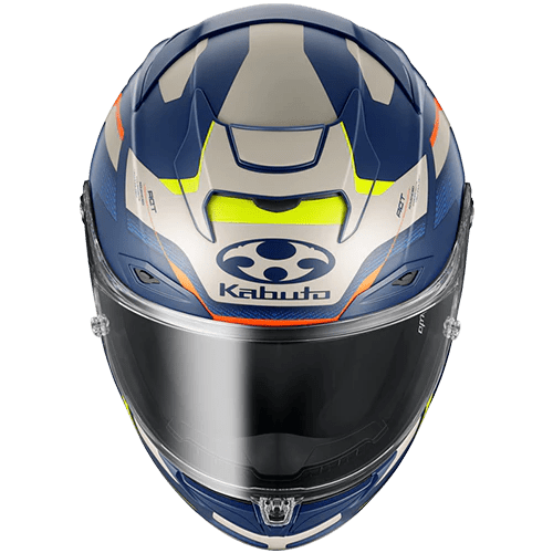 Kabuto F-17 GP Mips - Zestal - Flat Navy/Beige - AmericanRBS