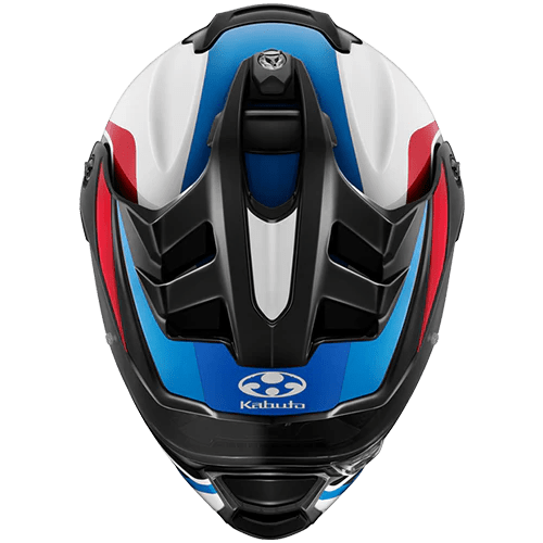 Kabuto Geosys GT Mips BLOCK - White Blue Red - AmericanRBS