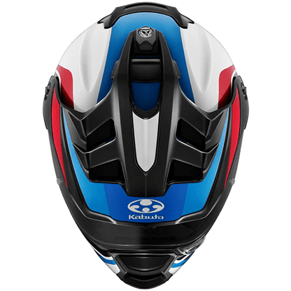 Kabuto Geosys GT Mips BLOCK - White Blue Red - AmericanRBS