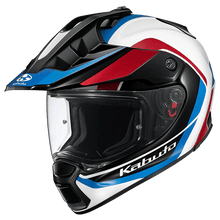 Kabuto Geosys GT Mips BLOCK - White Blue Red - AmericanRBS