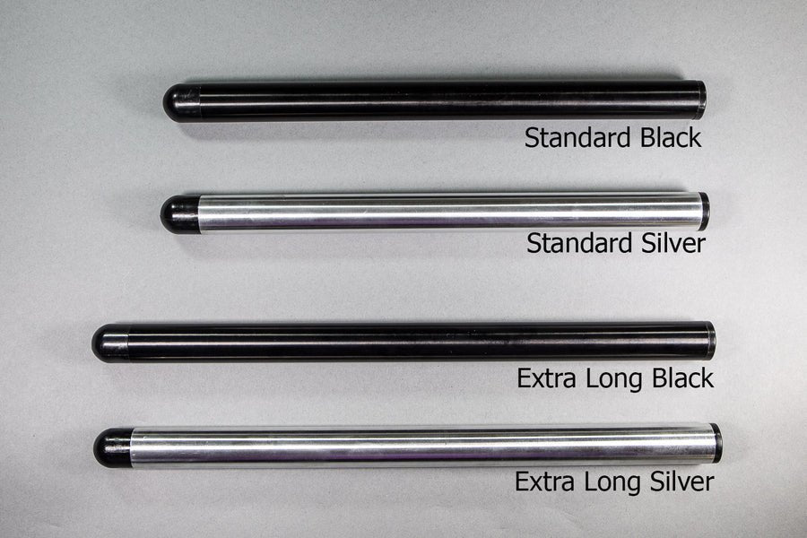 Woodcraft Clip Ons - 7/8" Bars - Silver - AmericanRBS